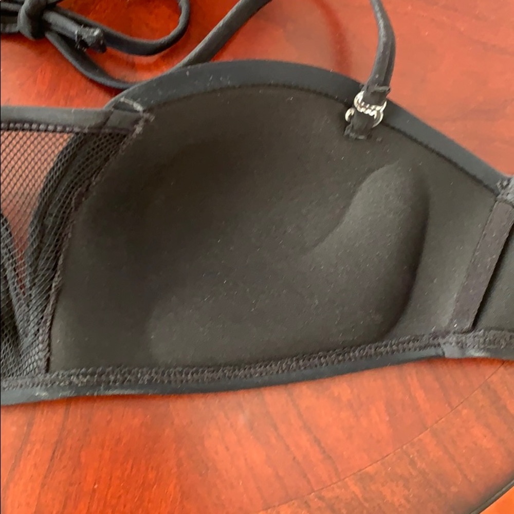 Black strapless bikini top - Picture 3 of 6